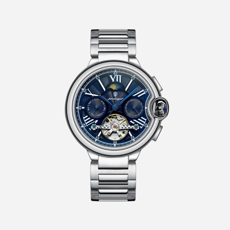 Men’s Skeleton Automatic Watch