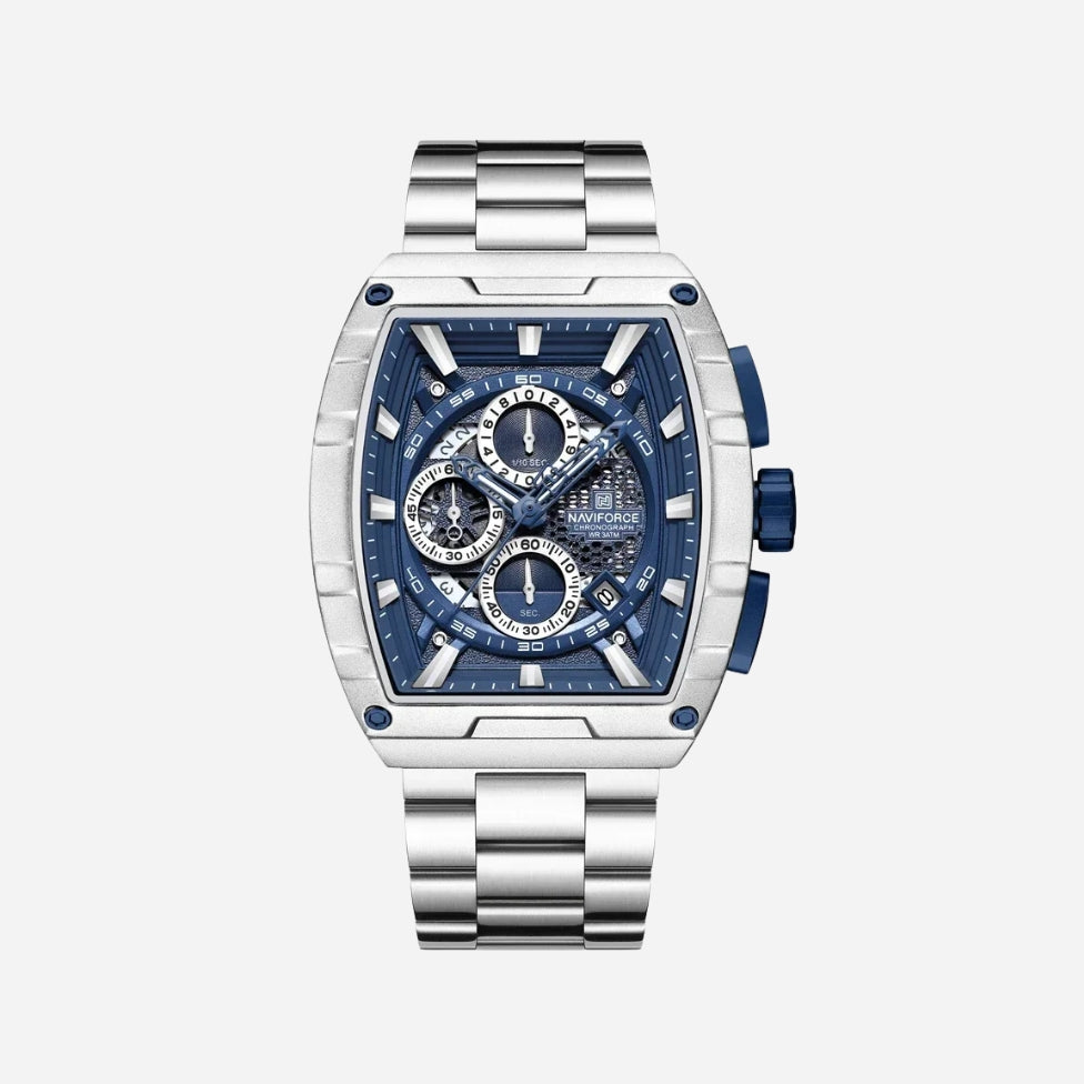 Men’s Chronograph Watch – Matrix 44mm Black Steel