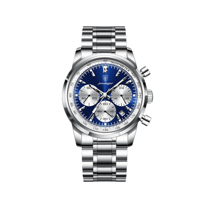 Men’s Chronograph Watch – Apex Steel Bracelet Tachymeter