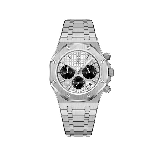 Men’s Chronograph Watch – Sovereign Octagonal Bezel Integrated Steel