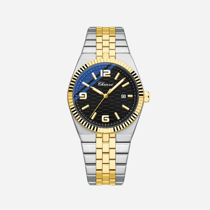 Men’s Two-Tone Quartz Watch – Grid 40mm