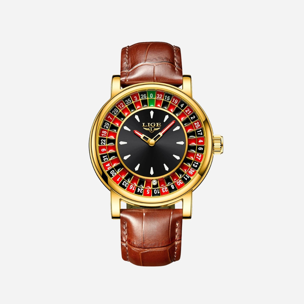 Luxury Analog Watch – Jackpot 45mm