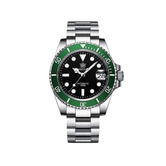 Men’s Automatic Watch – MarineFort Robust Bezel Steel Bracelet