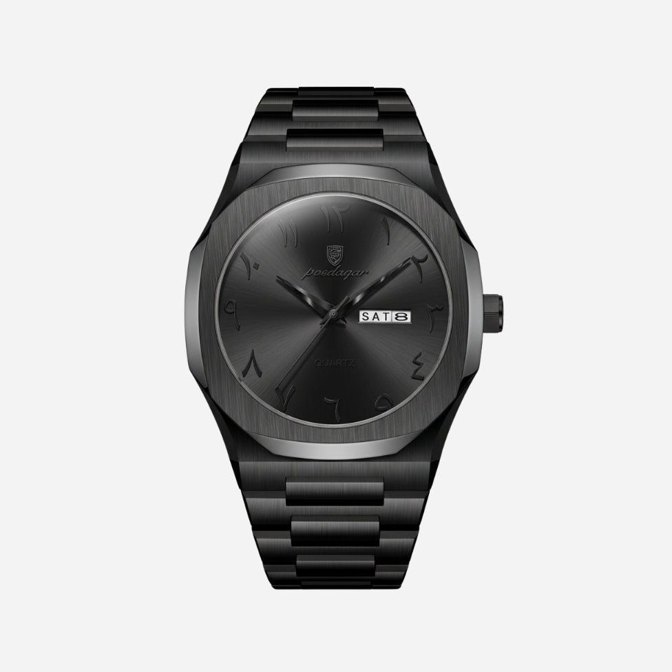 Men’s Two-Tone Quartz Watch – Script 41mm